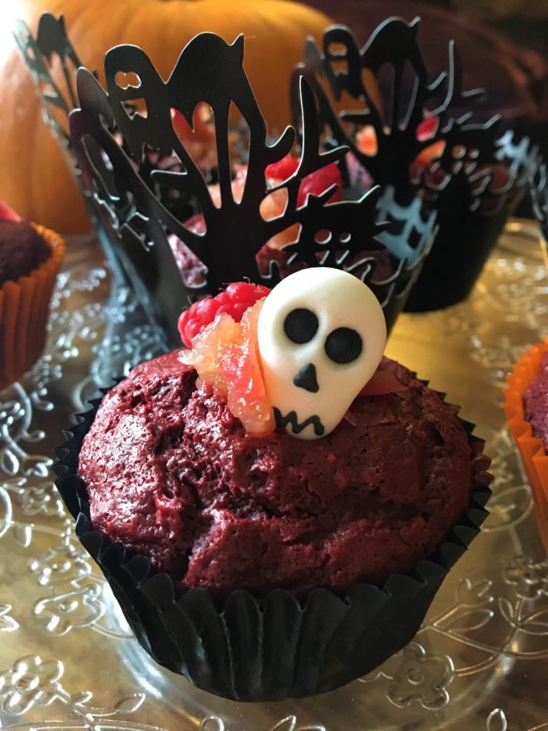 Gooey Brains Muffins - Cameo Apples